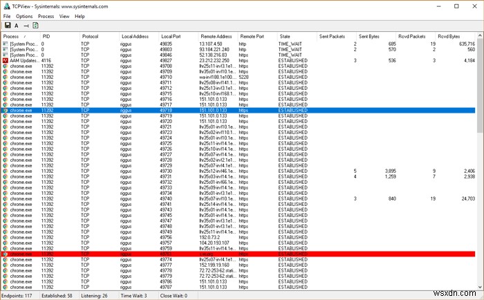 Windows 10에서 사용 중인 포트를 확인하는 방법