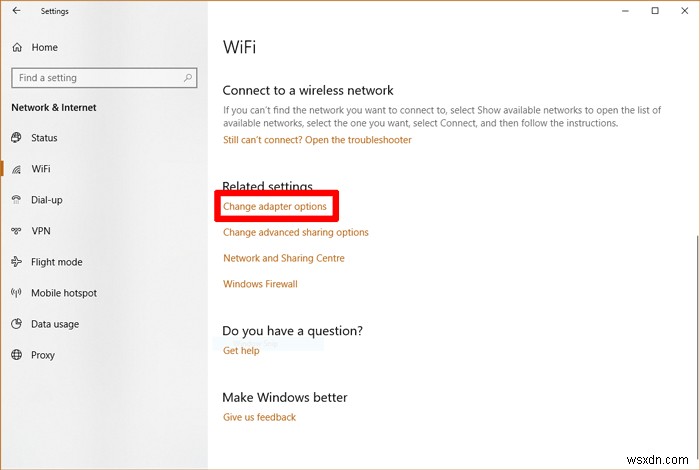 Windows 10에서  No Internet, Secured  메시지를 수정하는 방법