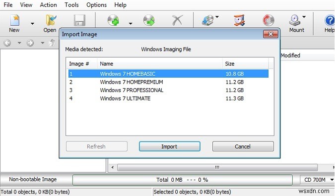Windows 10에서 WIM 파일을 여는 방법