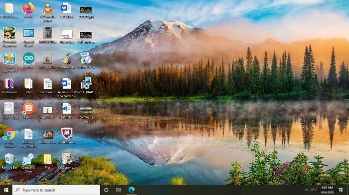 Windows 10용 13가지 멋진 4K 데스크탑 배경