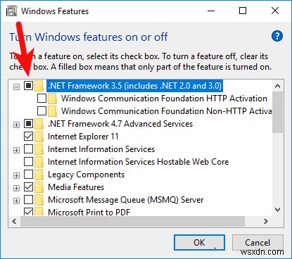 Windows에 .NET Framework 2.0 3.0 및 3.5를 설치하는 방법