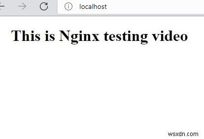 Windows에서 Nginx 서버를 설치하고 실행하는 방법