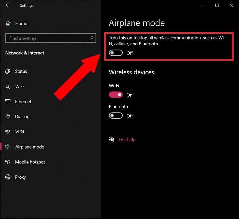 비행기 모드에서 Windows 10 멈춤 오류를 수정하는 방법