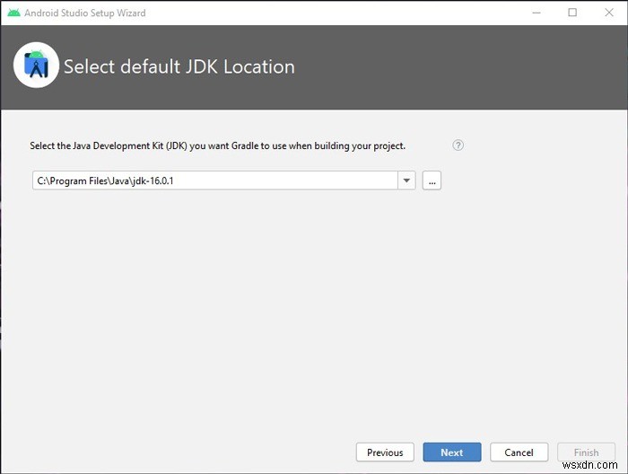 Windows 10에서 Android Studio 및 SDK 도구를 설치하는 방법