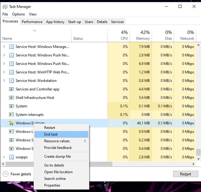 Windows 10에서  파일이 다른 프로그램에서 열려 있습니다  오류를 해결하는 방법