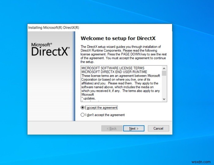 Windows에서 DirectX를 다시 설치하는 방법