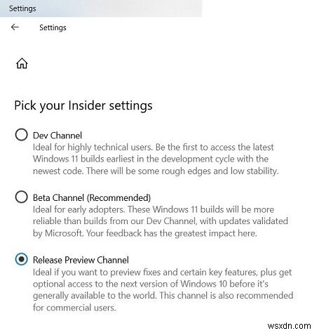 Windows 11에서 Windows 10으로 다운그레이드하는 방법