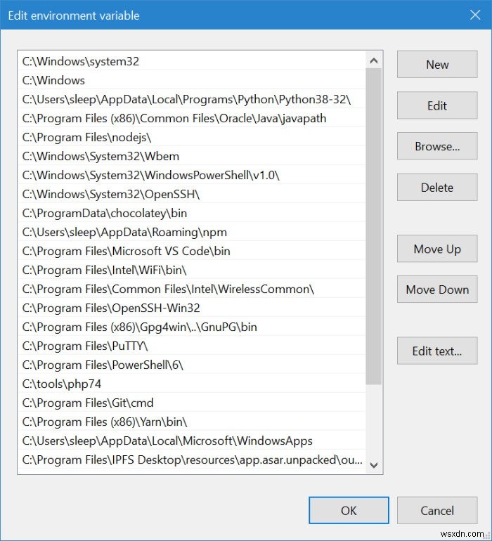 Windows PATH란 무엇이며 어떻게 추가하고 편집합니까?