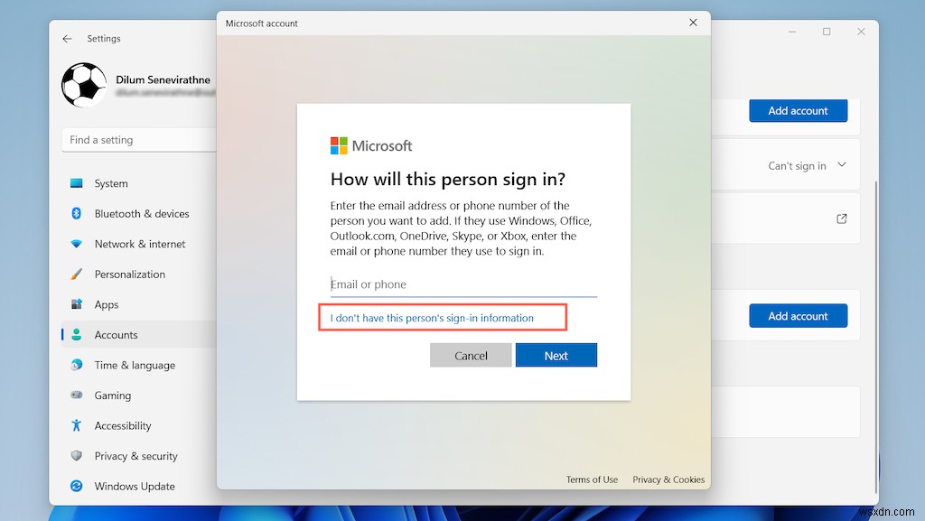 Windows 11에서 Microsoft 계정을 제거하는 방법