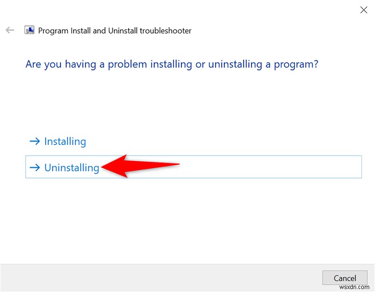 Windows 10에서 제거되지 않는 프로그램을 제거하는 방법