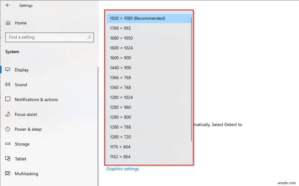 화면에 맞추기 위해 Windows 10에서 오버스캔을 수정하는 방법