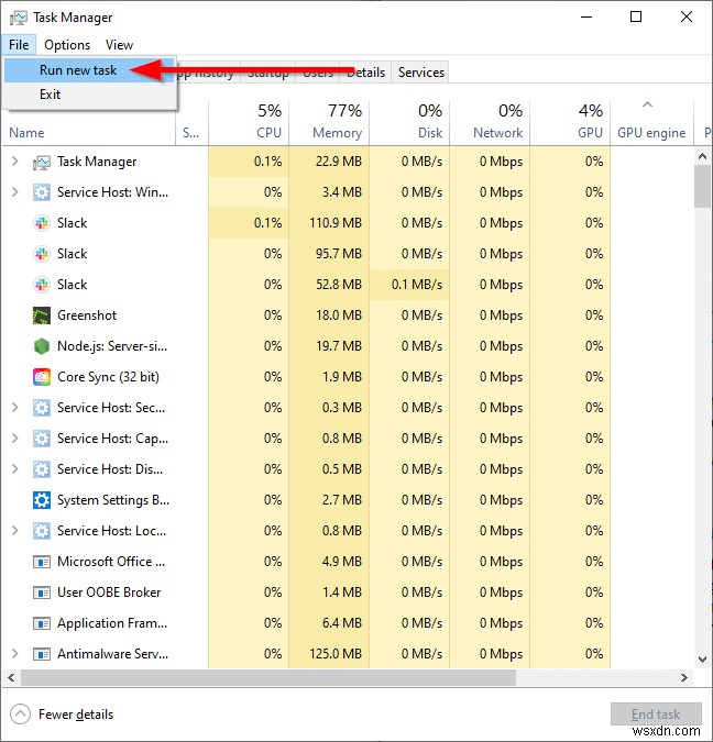 커서가 있는 Windows 10 검은색 화면을 수정하는 방법