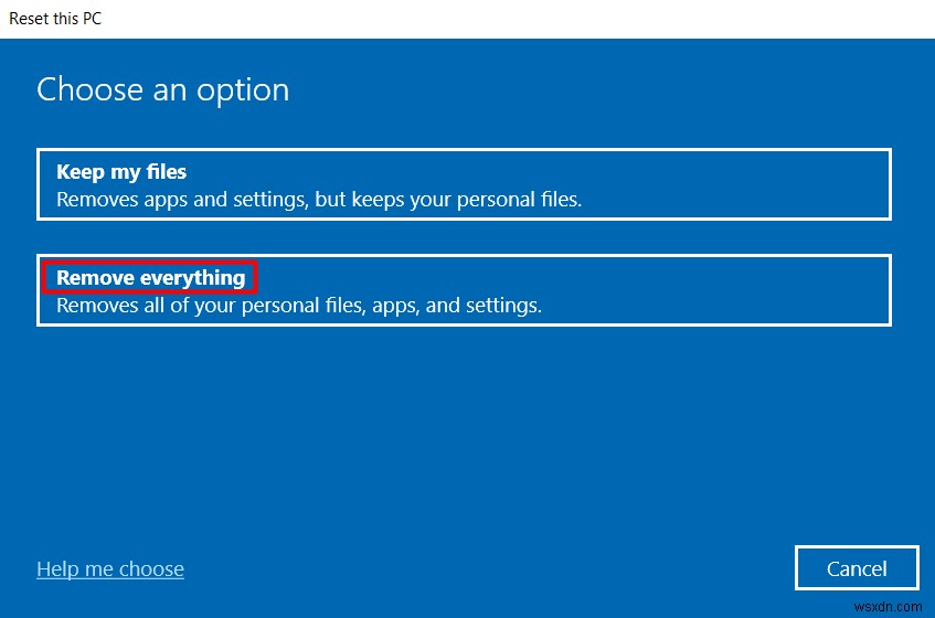 Windows 10에서 커널 데이터 인페이지 오류 BSOD를 수정하는 방법