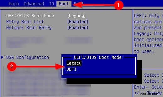 Windows 10을 다시 설치하지 않고 BIOS 모드를 레거시에서 UEFI로 변경하는 방법