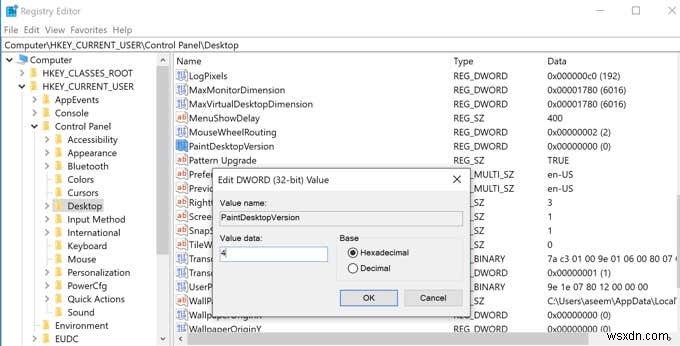 Windows 10 정품 인증 워터마크를 제거하는 방법