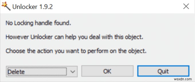Windows에서 파일 또는 폴더를 강제로 삭제하는 방법