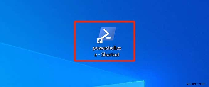 명령 프롬프트 및 PowerShell 키보드/데스크톱 단축키를 설정하는 방법