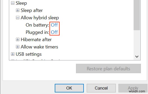 잠자기 상태가 되지 않는 Windows 10 PC를 수정하는 방법