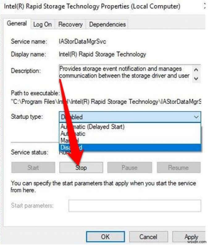 Windows 10에서  iastordatasvc  높은 CPU 사용량을 수정하는 방법