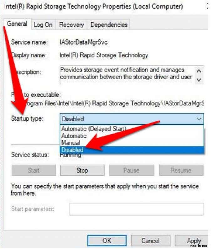 Windows 10에서  iastordatasvc  높은 CPU 사용량을 수정하는 방법