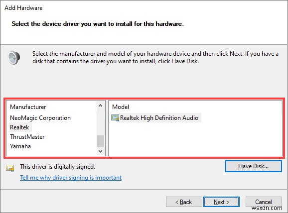 Windows 10에서  오디오 출력 장치가 설치되어 있지 않음 을 수정하는 방법