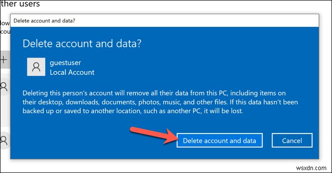 Windows 10에서 사용자 프로필을 삭제하는 방법
