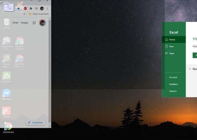 Windows 10에서 화면을 분할하는 방법