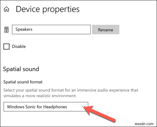 Windows 10에서 헤드폰용 Windows Sonic을 설정하는 방법