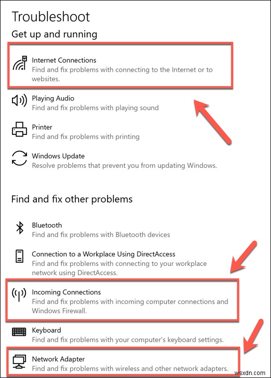 Windows 10에서 네트워크 설정을 재설정하는 방법