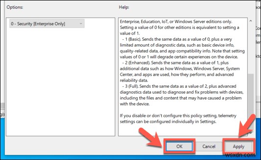 Windows 10 원격 측정을 비활성화하는 방법