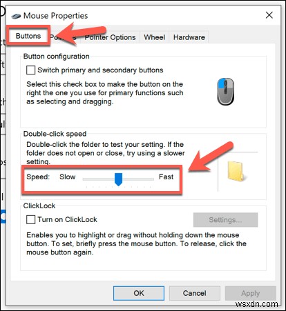 Windows 10에서 마우스 속도를 변경하는 방법