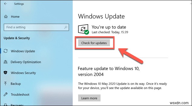 중단된 Windows 10 업데이트를 수정하는 방법