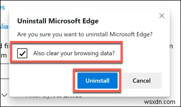 Windows 10에서 Microsoft Edge를 제거하는 방법