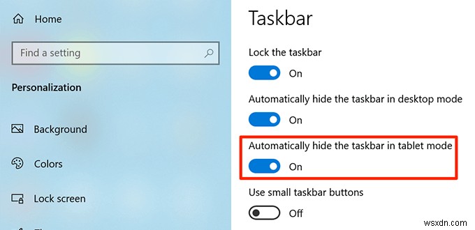 Windows 10에서 작업 표시줄을 숨기는 방법