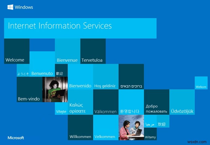 Windows 10의 IIS에서 웹 사이트 설치 및 설정