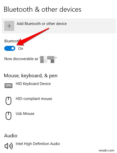 Windows 10에서 Bluetooth를 켜는 방법