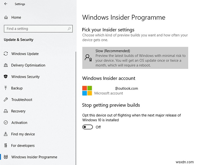 Windows Insider로 새로운 Windows 10 기능을 확인하는 방법