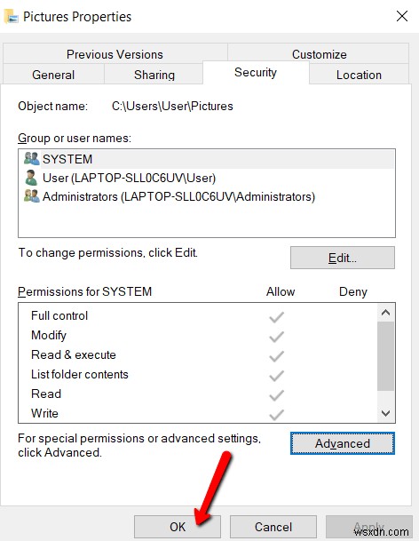 Windows에서 파일 또는 폴더의 소유권을 변경하는 방법
