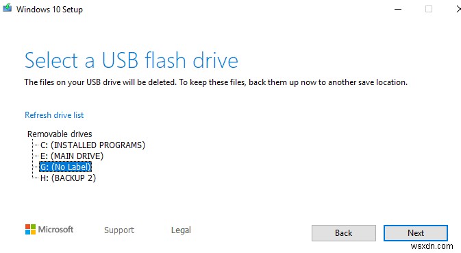 Windows 10 설치 USB 스틱을 만드는 방법 