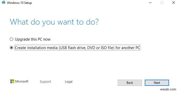 Windows 10 설치 USB 스틱을 만드는 방법 