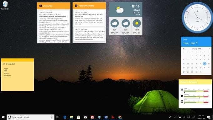 바탕 화면을 변화시키는 Windows 10용 7가지 놀라운 라이브 배경 화면