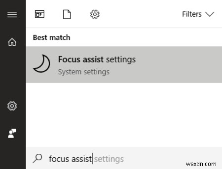 Focus Assist를 사용하여 Windows 10에서 알림 제어