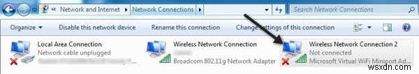 Microsoft 가상 WiFi 미니포트 어댑터란 무엇입니까? 