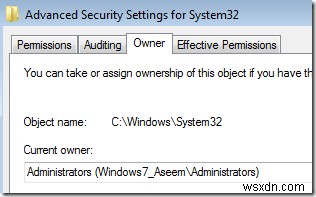 Windows 7/8/10 – TrustedInstaller로 보호되는 파일을 삭제하는 방법 