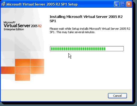 Windows XP에서 VHD 파일 첨부 