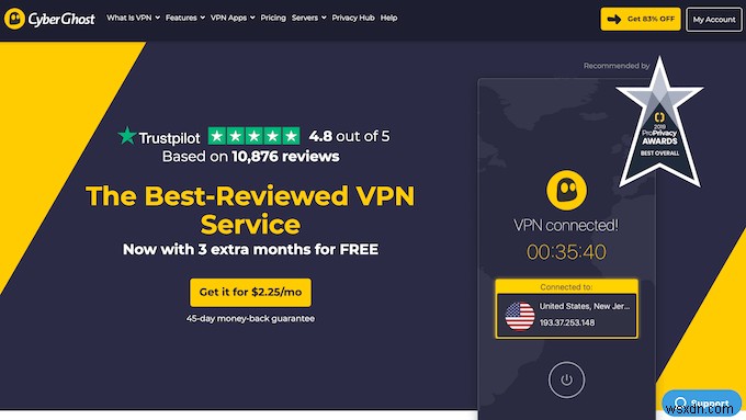 Surfshark 대 Cyberghost:최고의 VPN 소프트웨어는 무엇입니까?