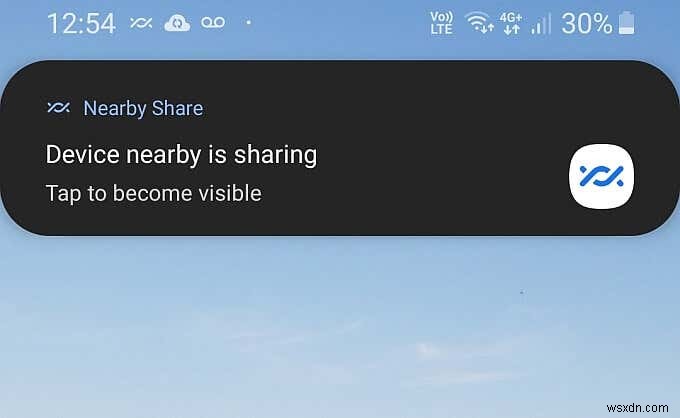Android에서 Nearby Sharing이란 무엇입니까?