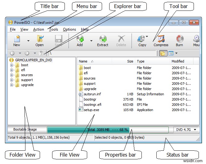 BIN 파일을 ISO 이미지로 변환하는 5가지 도구