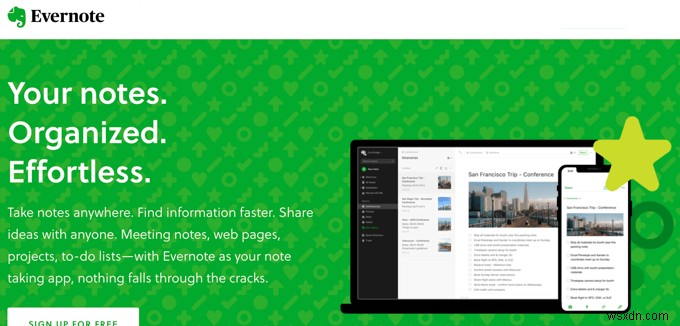 Evernote 데스크탑 앱:편리한 메모 작성을 위한 모든 기능 