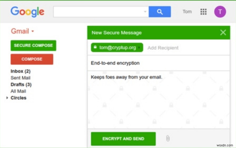 이 4가지 Chrome 플러그인을 사용하여 Gmail 메시지 암호화 